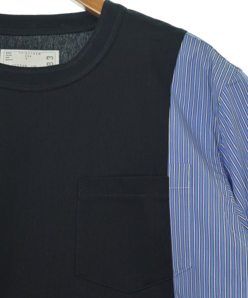 sacai（サカイ）Tシャツ・カットソー 紺 サイズ:3(L位) メンズ/2200702446115