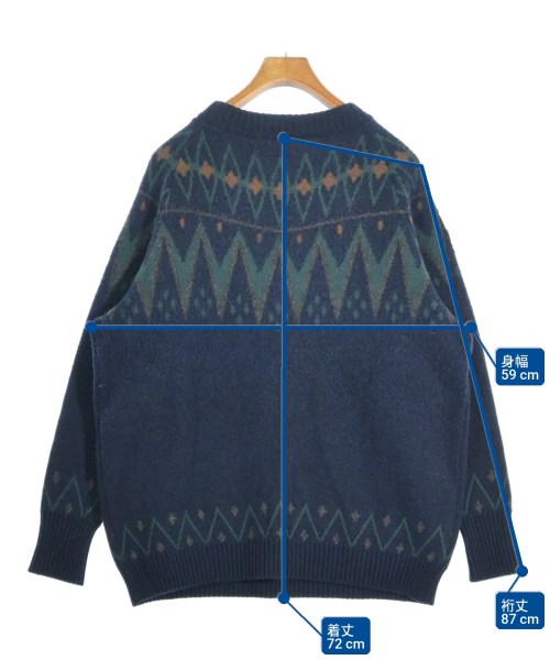 sacai（サカイ）ニット・セーター 紺 サイズ:-(M位) メンズ/2200702518430