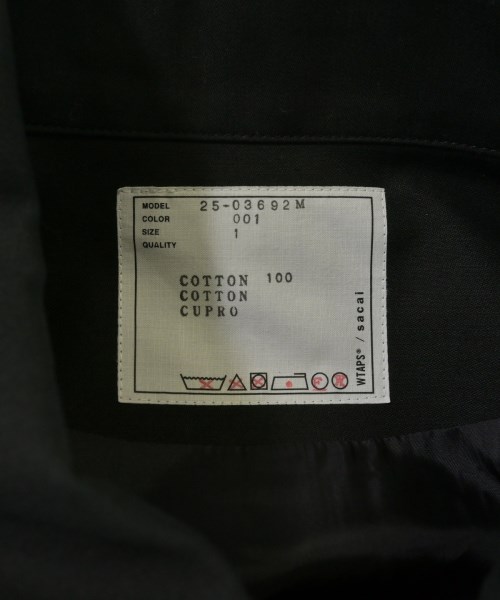 sacai（サカイ）モッズコート 黒 サイズ:1(S位) メンズ/2200704203013