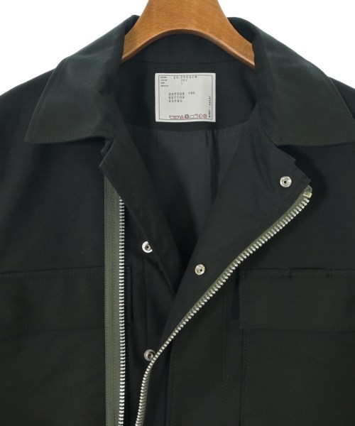 sacai（サカイ）モッズコート 黒 サイズ:1(S位) メンズ/2200704203013