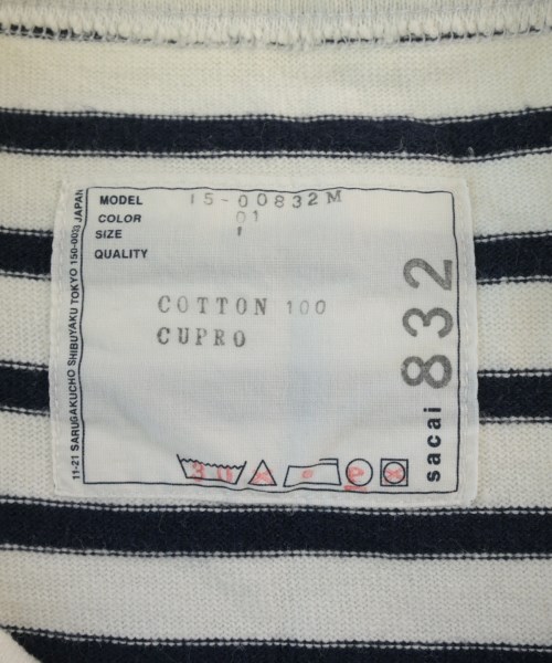sacai（サカイ）Tシャツ・カットソー 白 サイズ:1(S位) メンズ/2200701467036