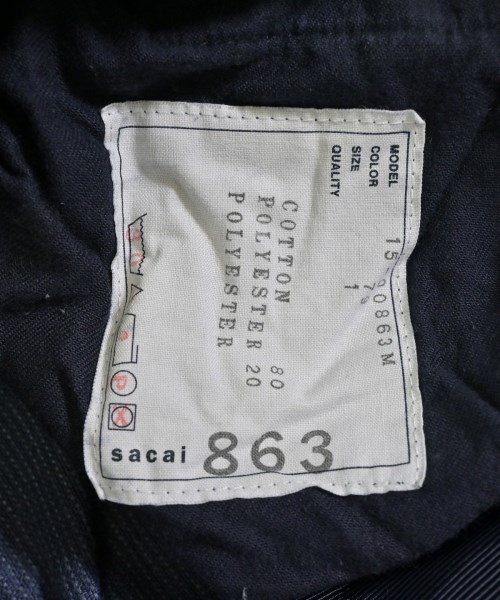 sacai（サカイ）その他 紺 サイズ:1(S位) メンズ/2200701467074
