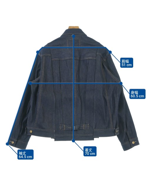 sacai（サカイ）デニムジャケット 紺 サイズ:M メンズ/2200704575080