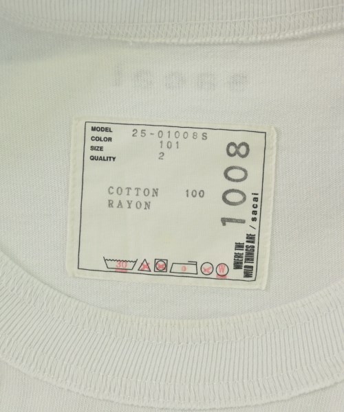 sacai（サカイ）Tシャツ・カットソー 白 サイズ:2(M位) メンズ/2200701900274