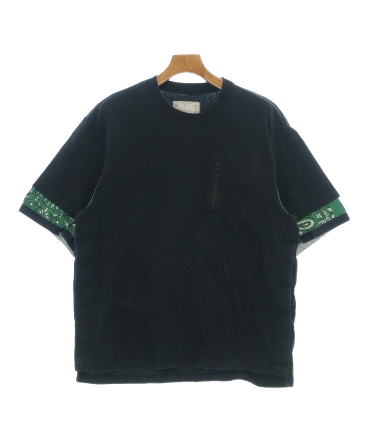 週末値下げ！sacai カットソー sacai（サカイ）Tシャツ・カットソー 紺 サイズ:3(L位) メンズ
