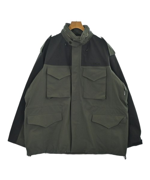 sacai（サカイ）ミリタリーブルゾン カーキ サイズ:4(XL位) メンズ/2200704853010