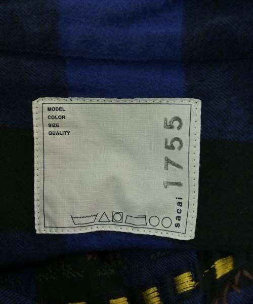 sacai（サカイ）カジュアルシャツ 青 サイズ:-(L位) メンズ/2200704127135