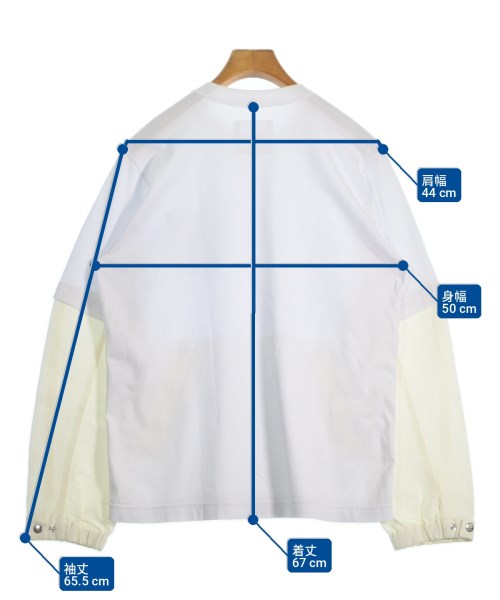 sacai（サカイ）Tシャツ・カットソー 白 サイズ:1(S位) メンズ/2200705261326