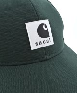 sacai（サカイ）キャップ 緑 サイズ:- メンズ/2200706251036