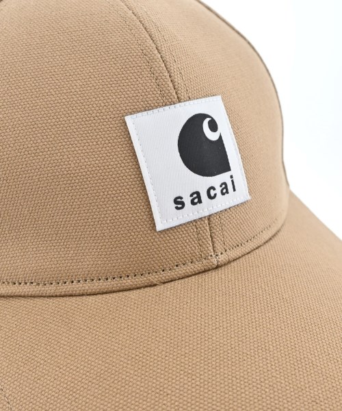 sacai（サカイ）キャップ ベージュ サイズ:- メンズ/2200706251050