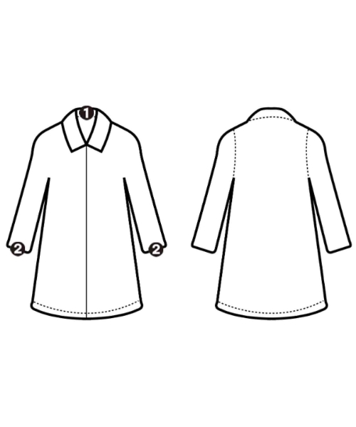 sacai（サカイ）モッズコート カーキ サイズ:-(XXL位) レディース/2200706678031