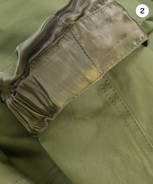 sacai（サカイ）モッズコート カーキ サイズ:-(XXL位) レディース/2200706678031