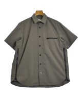 sacai（サカイ）カジュアルシャツ 茶 サイズ:1(S位) メンズ/2200706841015