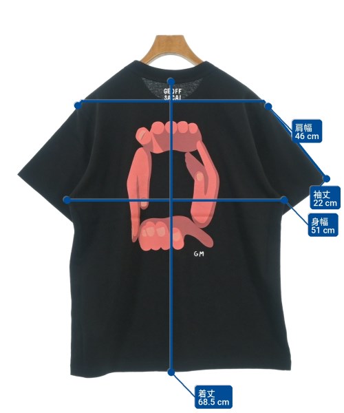 sacai（サカイ）Tシャツ・カットソー 黒 サイズ:3(L位) メンズ/2200708223048