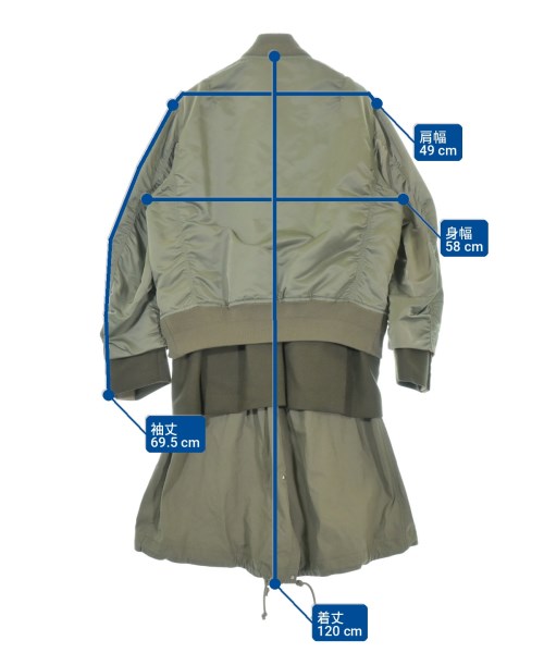 sacai（サカイ）その他 カーキ サイズ:2(M位) メンズ/2200709763017
