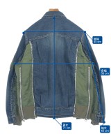 sacai（サカイ）デニムジャケット 青 サイズ:1(S位) メンズ/2200710067012