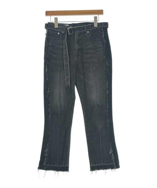 sacai（サカイ）デニムパンツ 黒 サイズ:1(S位) メンズ/2200710163035