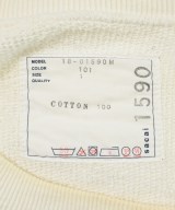 sacai（サカイ）スウェット 白 サイズ:1(S位) メンズ/2200662830016