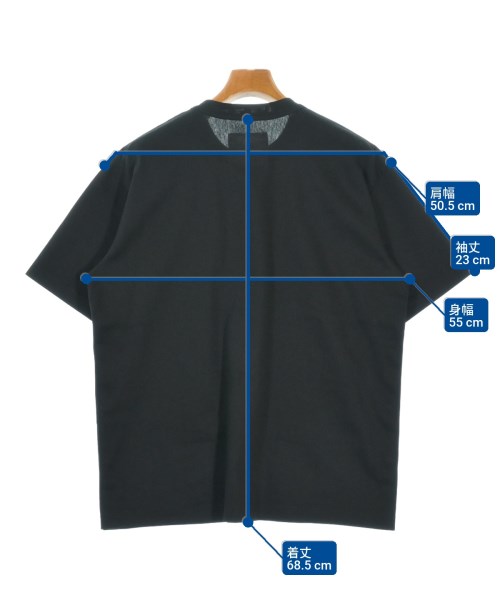 sacai（サカイ）Tシャツ・カットソー 黒 サイズ:1(S位) メンズ/2200663329069