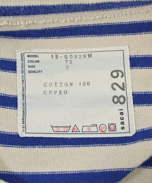 sacai（サカイ）Tシャツ・カットソー 紺 サイズ:2(M位) メンズ/2200659912046