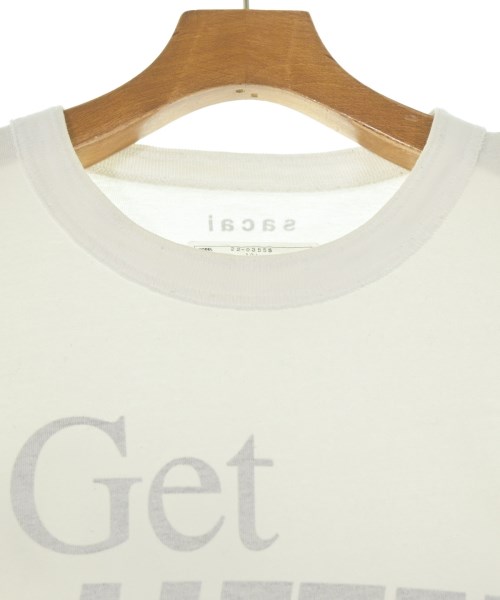 sacai（サカイ）Tシャツ・カットソー 白 サイズ:3(L位) メンズ/2200663242023