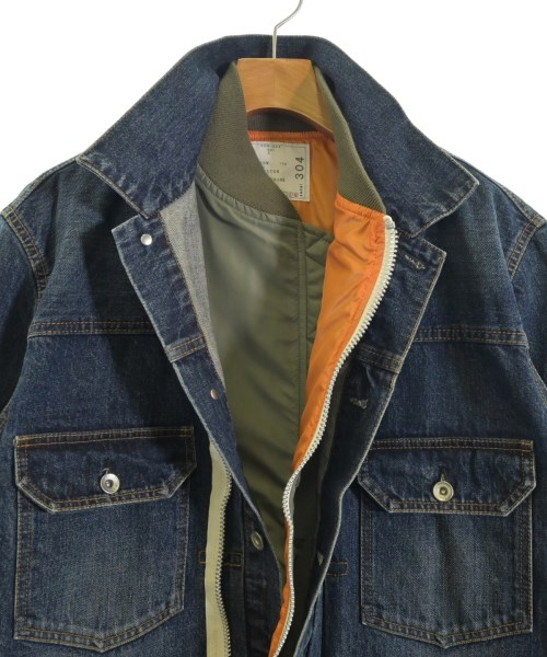 sacai（サカイ）デニムジャケット 紺 サイズ:2(M位) メンズ/2200663517015