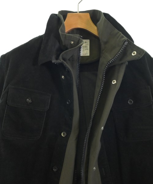 sacai（サカイ）カジュアルシャツ 黒 サイズ:1(S位) メンズ/2200663517022