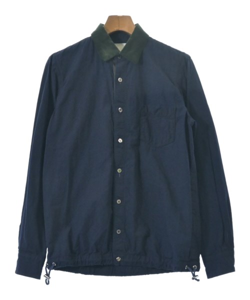 sacai(サカイ)カジュアルシャツ 紺 サイズ:1(S位)/2200663603060
