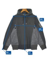 sacai（サカイ）パーカー グレー サイズ:1(S位) メンズ/2200662950011