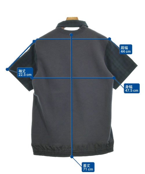 sacai（サカイ）カジュアルシャツ 紺 サイズ:3(L位) メンズ/2200660621029