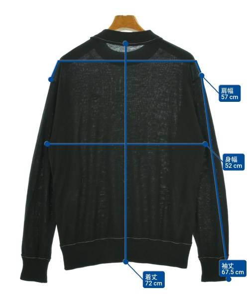 sacai（サカイ）ニット・セーター 黒 サイズ:1(S位) メンズ/2200662951124