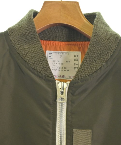 sacai（サカイ）ブルゾン カーキ サイズ:4(XL位) メンズ/2200664182052