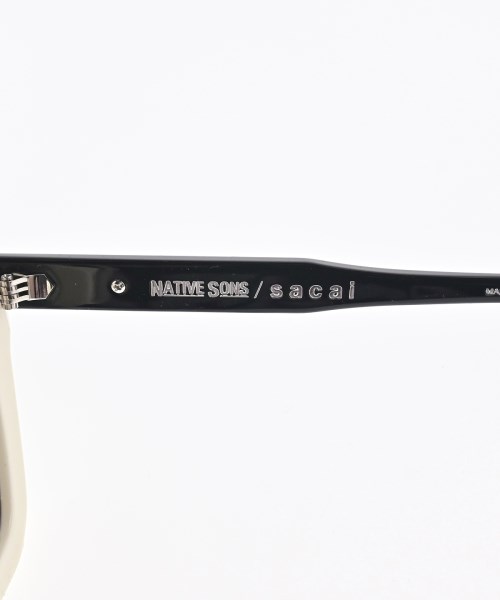 sacai（サカイ）サングラス 白 サイズ:- メンズ/2200664839048