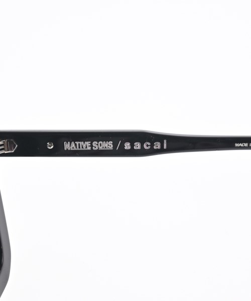 sacai（サカイ）サングラス 黒 サイズ:- メンズ/2200664839055