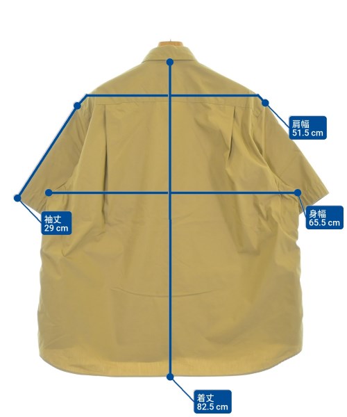 sacai（サカイ）カジュアルシャツ ベージュ サイズ:3(L位) メンズ/2200662662204