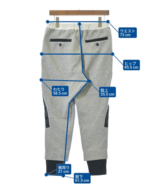 sacai（サカイ）スウェットパンツ グレー サイズ:S メンズ/2200664492069