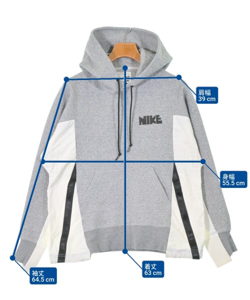 sacai（サカイ）パーカー グレー サイズ:S メンズ/2200664492106