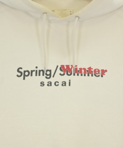 sacai（サカイ）パーカー 白 サイズ:3(L位) メンズ/2200664181017