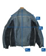 sacai（サカイ）デニムジャケット 青 サイズ:2(M位) メンズ/2200667703018