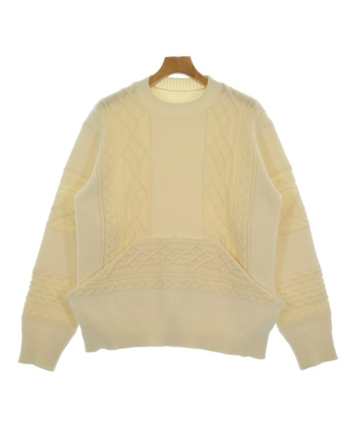 sacai(サカイ)ニット・セーター 白 サイズ:1(S位)/2200667703032