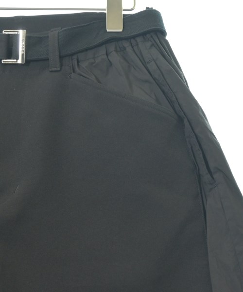 sacai（サカイ）ショートパンツ 黒 サイズ:1(S位) メンズ/2200667981027