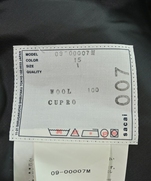 sacai（サカイ）その他 グレー サイズ:1(S位) メンズ/2200668758116