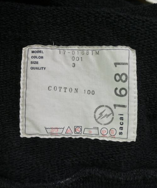 sacai（サカイ）パーカー 黒 サイズ:F メンズ/2200669095180