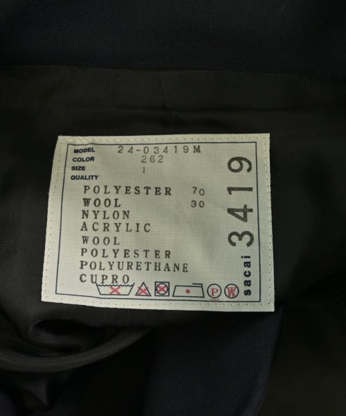 sacai（サカイ）その他 紺 サイズ:1(S位) メンズ/2200669121018