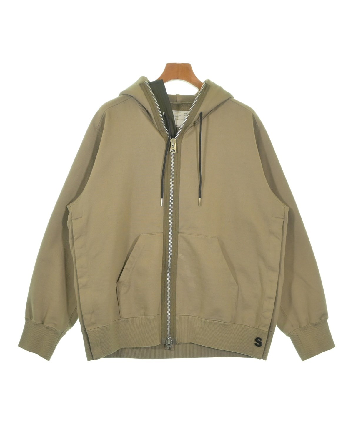 サカイ　パーカー　サイズ3 sacai（サカイ）パーカー カーキ サイズ:2(M位) メンズ/2200669121032