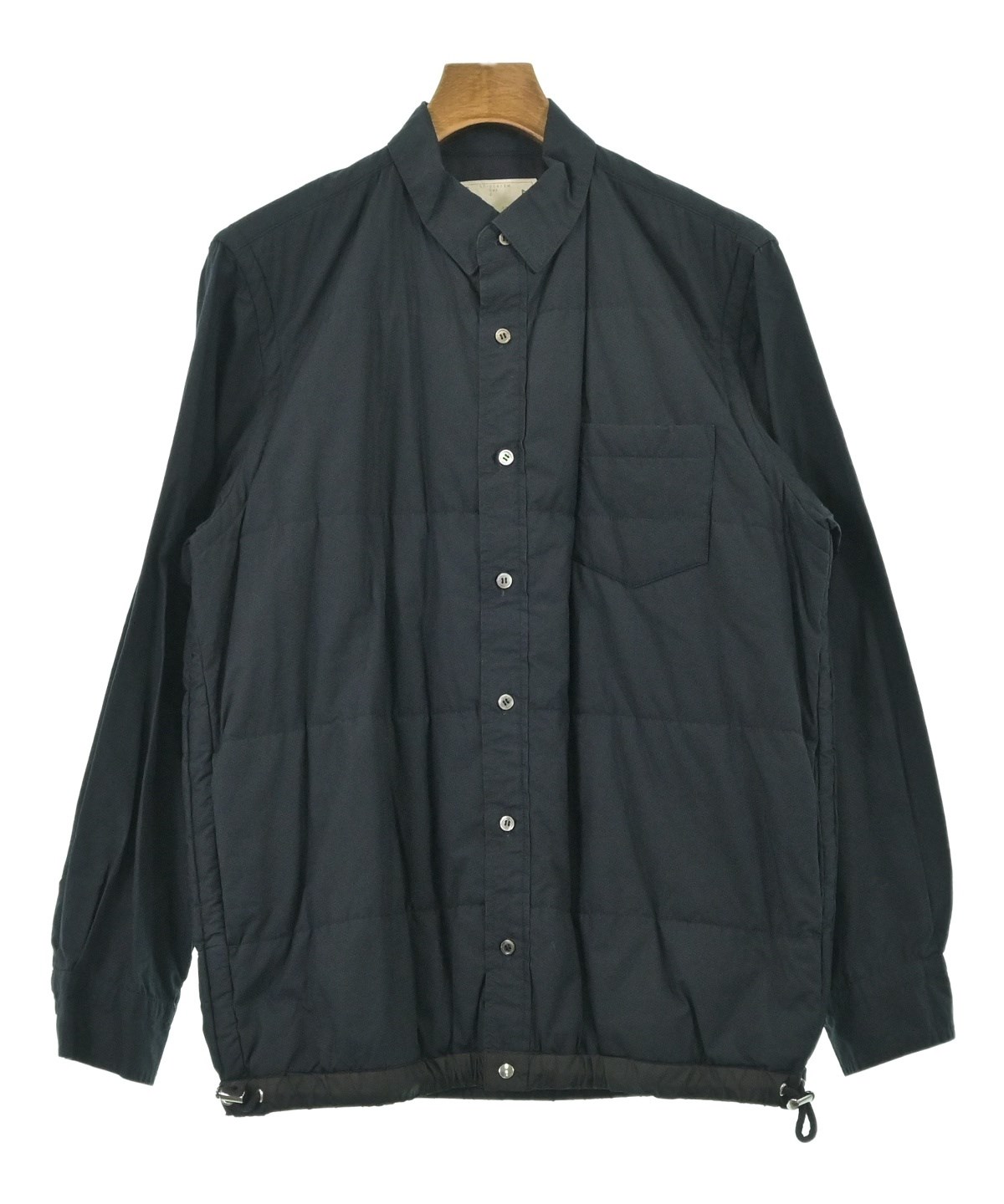 サカイ sacai シャツブラウス　サイズ2 sacai（サカイ）カジュアルシャツ 紺 サイズ:2(M位) メンズ