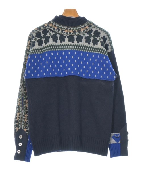 sacai（サカイ）ニット・セーター 紺 サイズ:1(S位) メンズ/2200669368116