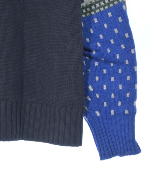 sacai（サカイ）ニット・セーター 紺 サイズ:1(S位) メンズ/2200669368116