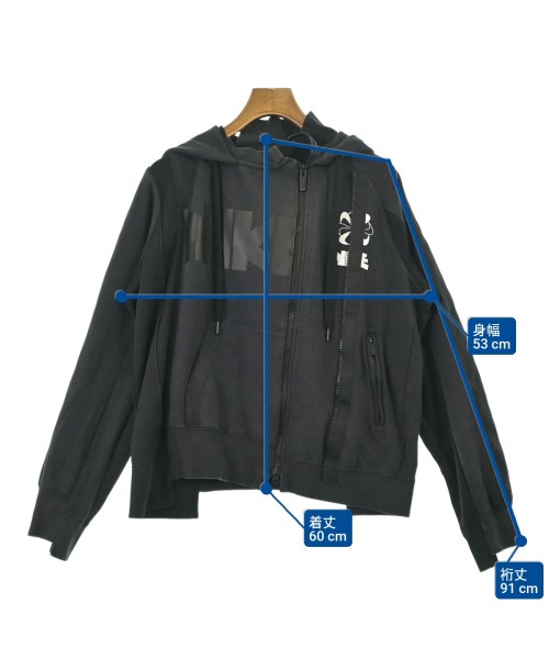 sacai（サカイ）パーカー 黒 サイズ:S メンズ/2200670125036