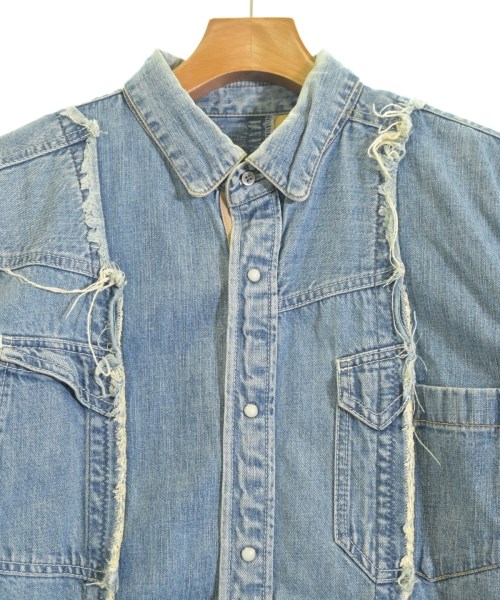 sacai（サカイ）カジュアルシャツ 青 サイズ:3(L位) メンズ/2200670319022